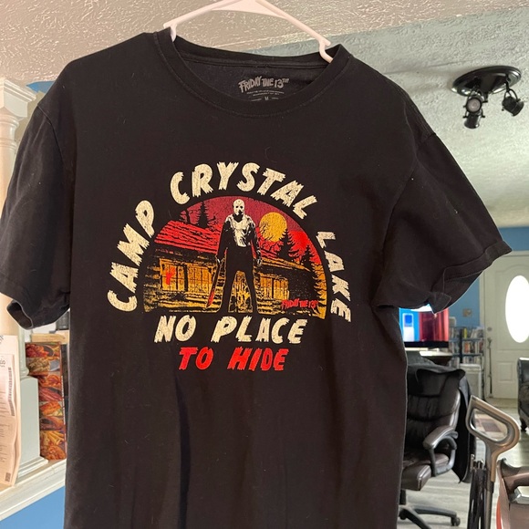 camp crystal lake shirt